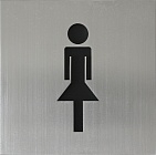 Табличка "Туалет женский"